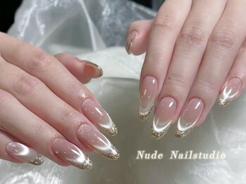 ヌード ネイルスタジオ 船橋店(Nude Nailstudio)/パラジェル/長さだし/オフのみ