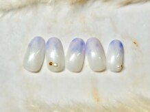 ネウィ ネイル 銀座(newi nail)/パラジェル　夏　爽やかネイル