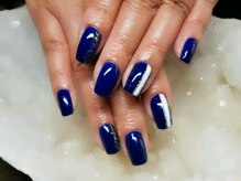 アグン(agung)/ネイビーカラーでクール女子★