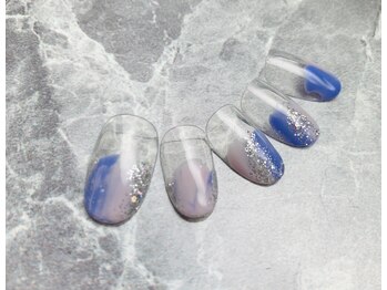 ヴァンネイル 海老名店(Van Nail)/塗りかけデザイン オフ込4200円