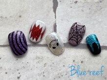 ネイルアンドまつげエクステ ブルーリーフ 四谷三丁目店(Blue Reef)/ハロウィンネイル