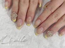 リエル(liaile)/パステルカラー☆フレンチネイル