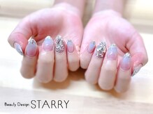 スターリー(STARRY)/ガラスフレンチ　埋め尽くし　冬