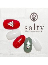 ネイルアンドアイラッシュサロン ソルティ 寺田町(salty)/クリスマス
