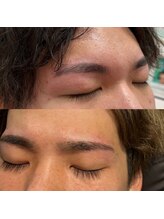 ナナイロ(nanairo)/メンズ 眉毛スタイリング♪