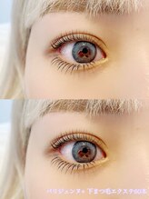 メイ(meeii)/パリジェンヌ+下まつげエクステ