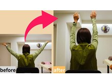 ゆうバランス(ゆうbalance)/整体ビフォーアフター