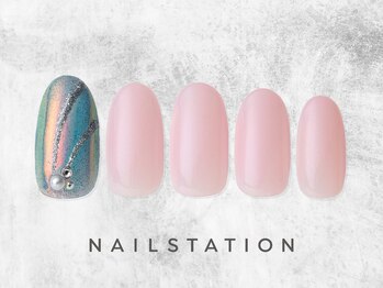 ネイルステーション ルミネ町田店(NAIL STATION)/シンプルネイル／パラジェル