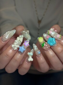 ゴテゴテネイル