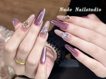ヌード ネイルスタジオ 船橋店(Nude Nailstudio)/パラジェル/長さだし/オフのみ