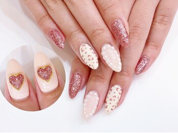 ネイルコレクション ベビーピンク(Baby Pink)/ジェル定額￥8990★レオパード