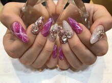 エスフィーネイルサロン ブリーユ(Esfy nailsalon Brille)/大理石ネイル