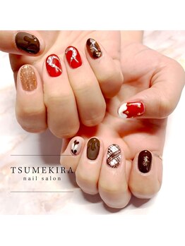 ツメキラ(TSUMEKIRA)/チョコレートネイル