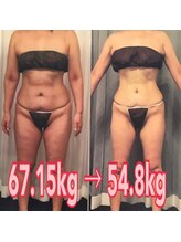 ボディエステティック アクアオーラ 富山店/-１２.３５ｋｇ！