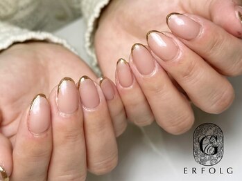 エアフォルク 銀座(ERFOLG)/ナチュラルなミラーフレンチ◎