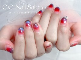 チークマグネットネイル