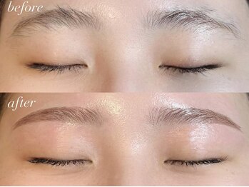 ミリヘレン(MILLI HELEN)の写真/骨格や顔タイプを見極めたアイブロウをご提案☆男女問わず幅広い施術経験アリ！まずはカウンセリングから♪