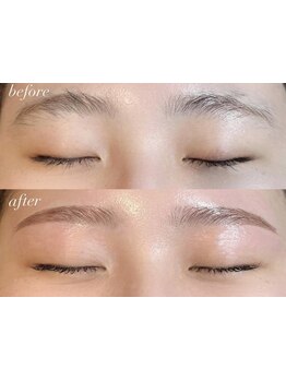 アイブロウメニューがあるサロン