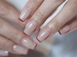 夏ネイル定額 スキニーフレンチ