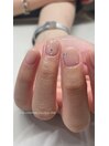 ハートホロnail