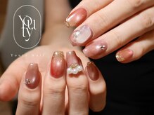 ユーティーネイル(Youty Nail)/ミラーフレンチ
