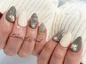 【オフ込み】冬限定!もこもこニットネイル**¥6690