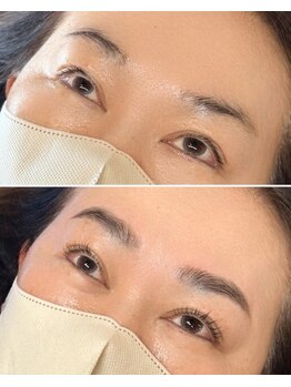 ルポ(repos.)/似合わせまつげパーマ×眉毛