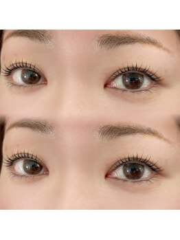 エヌ(#N)の写真/似合わせまつげパーマ♪ぱっちり目元で今より印象を上げたい方に◎