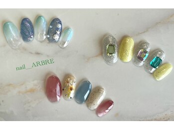 アルブル(ARBRE)/♪8月定額アートネイル♪