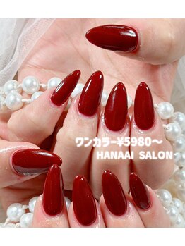 ハナアイ サロン 新宿店(hanaai salon)/ワンカラー5980~