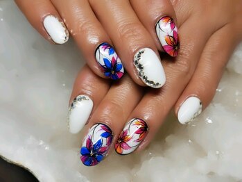 アグン(agung)/フラワーネイル★