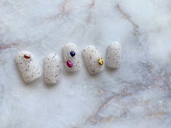 ミーム(meme)/パープルストーンアート