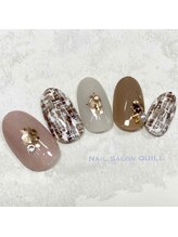 ネイルサロン クイル(QUILL)/12月ツイード（２）