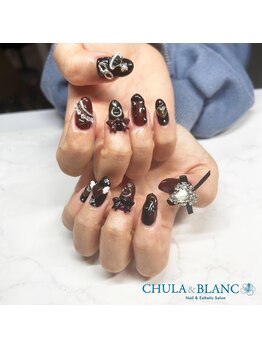 チュラブラン(CHULA&BLANC)/ジェル持ち込みデザイン