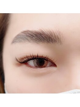 コロルアイラッシュ(color eyelash)/フラットラッシュ120本/能見台