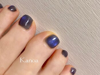 ネイル カノア(Nail Kanoa)/マグネットフットネイル　6600円