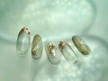 ネイル ドゥ 岡山駅前店(Nail Doux)/ニュアンスフレンチネイル