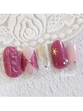 たゆ ネイル(たゆnail)/アーガイルニットネイル＊
