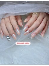 ミハナ(MIHANA )/埋め尽くしチックミラーネイル