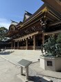 ウリ(uli beauty) 最近はよく寒川神社に行きます！