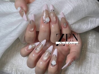 ゼン ネイル デザイン 池袋(ZEN NAIL DESIGN)/* 長 さだしやり放題×つけ放題