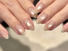 アメリアンドカシェット(Amelie&Cachette)/ニュアンスネイル:aoi