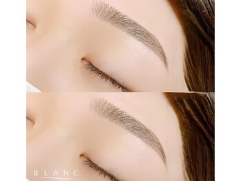 アイラッシュサロン ブラン イオン札幌元町店(Eyelash Salon Blanc)の写真/《骨格に合わせた美眉スタイリング★メイク込み・眉毛wax脱毛》まつげメニューとのセットも大好評!
