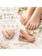 クォーターリゾートネイル(QUARTER RESORT nail)の写真/美容室併用サロン♪白が基調の落ち着いた空間で洗練された指先に♪フットケアだけでも◎【神楽坂】