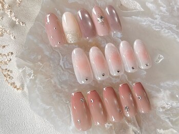リッシュ(RICHE)の写真/パラジェル認定サロン◆シンプル可愛いはRICHEへ♪ニュアンスネイル,グラデーション,ベイビーブーマー！