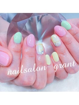 グラント(NAIL SALON&SCHOOL grant)/定額ジェル4500円