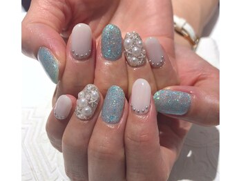 キュアーズ ネイル(CURES NAIL)/グリッターネイル