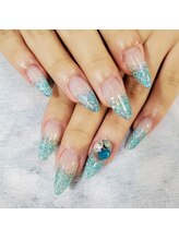 ジュリーネイル 所沢店/グラデーションスカルプ