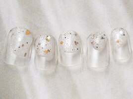 きらぷくネイル