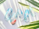 キラキラ金魚ネイル